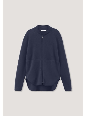 Hessnatur Fleece-Jacke in dunkelblau