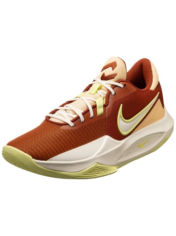 Nike Performance Basketballschuh Precision 6 in orange / neongelb