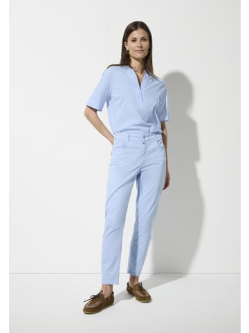 More & More Stretchbluse in fresh skyblue