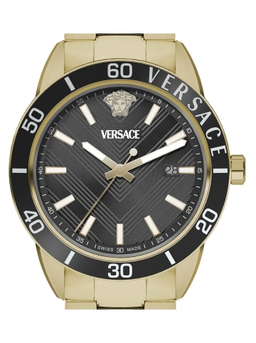 Versace Analoguhr für Herren in gold