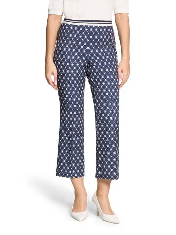 Betty Barclay Casual-Hose Slim Fit in Dunkelblau/Weiß