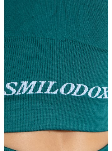 SMILODOX Top Maria Solid in Dunkel Grün