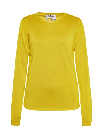 Sidona Damen Pullover in Limonengelb