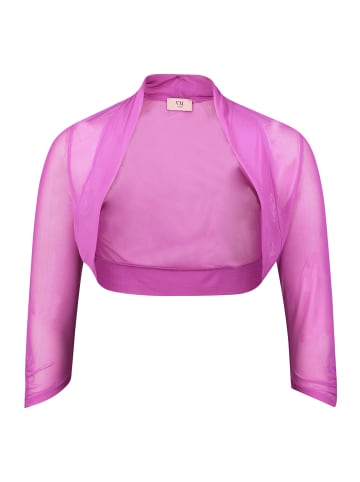 Vera Mont Bolero-Jacke figurbetont in Shiny Grape