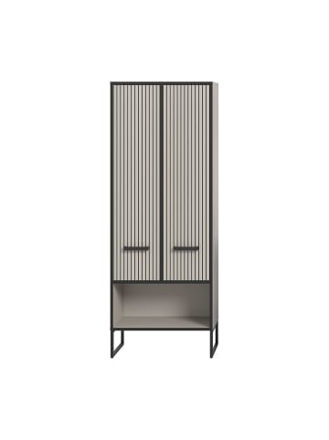 ebuy24 Hochschrank Bagno Grau 59 x 32 cm