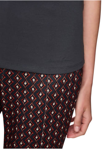 MARC CAIN Shirt aus Baumwollstretch in Blau