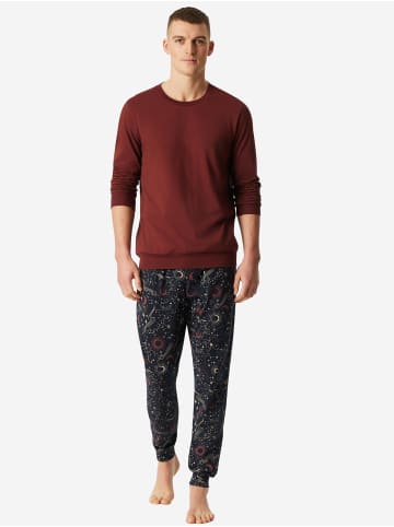 Schiesser Pyjama Family in burgund