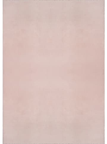 the carpet Teppich, waschbar und Anti-Rutsch in Blush