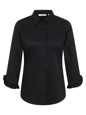 Eterna Bluse FITTED in schwarz