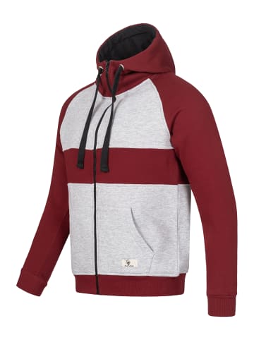 Rock Creek Kapuzenpullover in Weinrot