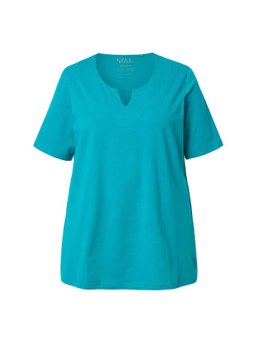 Ulla Popken Shirt in klassisch petrol