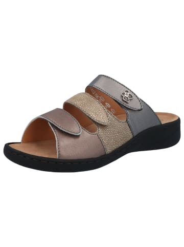 Solidus Damen Pantoletten Wellness Spezial - Weite G in Beige