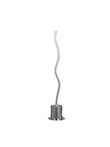Licht-Erlebnisse Tischlampe EEK G Ø 8 x (H)45 cm in Chrom