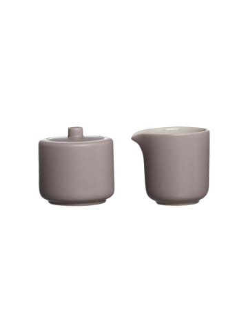 Ritzenhoff & Breker 2er Set Milch- und Zuckerset Jasper in taupe