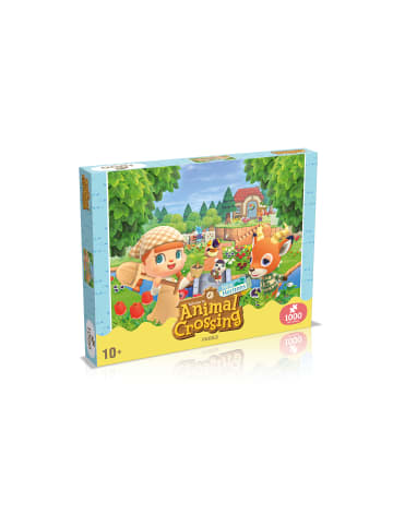 Winning Moves Puzzle Animal Crossing 1000 Teile Größe 66,5 x 50 cm in bunt