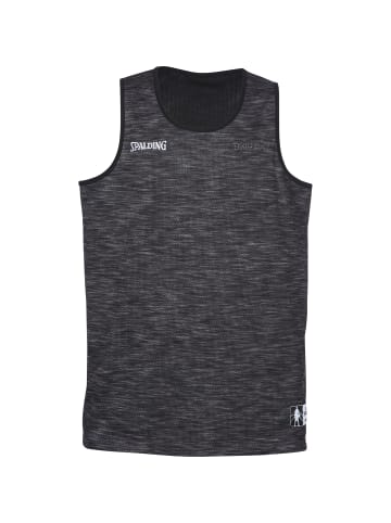 Spalding Tanktop Street Reversible in schwarz / grau