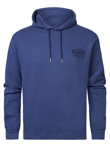 Petrol Industries Bequemer Hoodie in Plus Size Aquatic in Blau