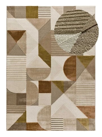 Atticgo Kurzflor-Teppich MELFI in mehrfarbig
