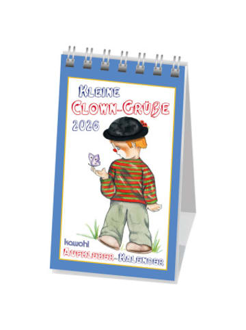 Kawohl Kalender - Kleine Clown-Grüße 2026
