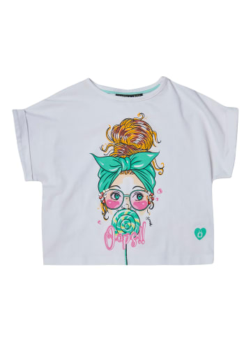 KOROSHI Top Mädchen in weiß
