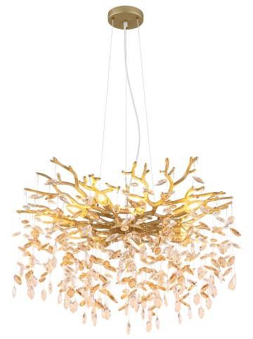 Globo lighting Luster "QUEENA" in gold