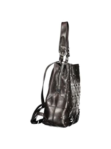Desigual Schwarz Polyurethan Damen Rucksack