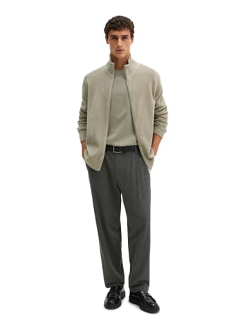 Marc O'Polo Chenille-Strickjacke regular in Driftwood Haze