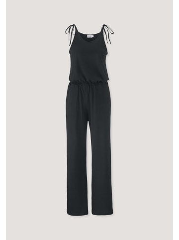Hessnatur Jersey Jumpsuit Relaxed in schwarz