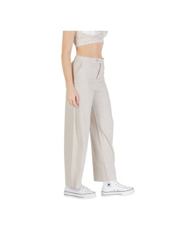ONLY Beige Viskose Freizeithose