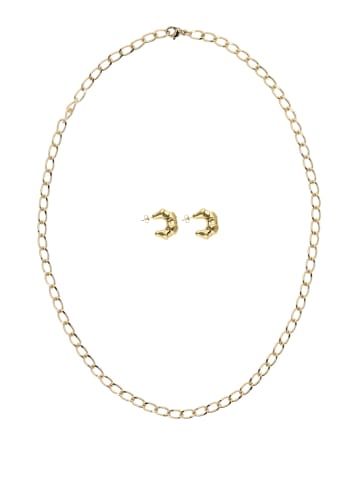 faina Women Jewelry Set in gold