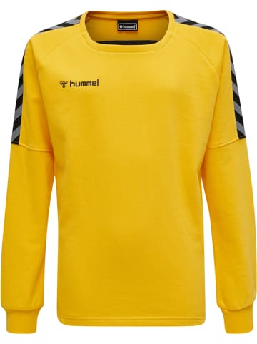 Hummel Sweatshirt Hmlauthentic Kinder in SPORTS YELLOW