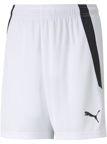 Puma Sporthose "TeamLIGA Shorts Jr" in Weiß