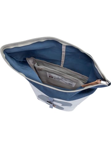 360 grad Rucksack Tide in Weiß/Blau/Zahl Hellgrau