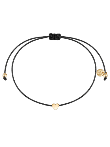 Glanzstücke München Armband Herz aus Sterling Silber in gelbgold