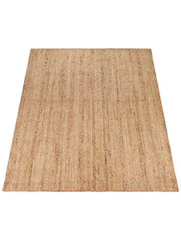 KADIMA DESIGN Jute Teppich Boho wendbar in Natur