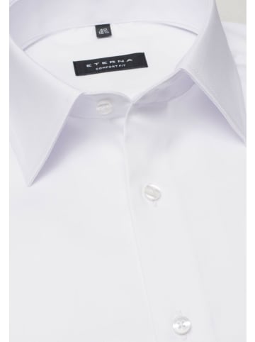 Eterna Langarm Business Hemd für Herren in weiss