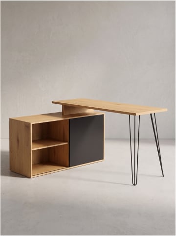 Schreibtisch foliertes MDF, 1 Tür, Modern, für Büro