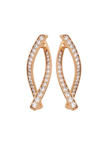 faina Earrings in Rose Gold