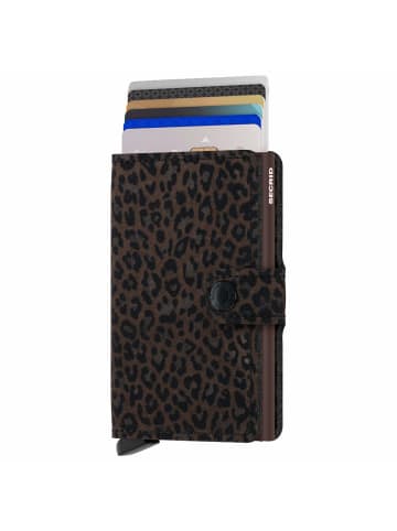 Secrid Miniwallet Leo - Geldbörse 6cc 10.2 cm RFID in braun