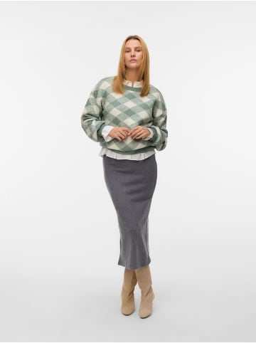 Vero Moda Strickpullover in Laurel Wreath