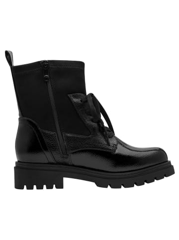 Marco Tozzi Stiefelette in BLACK PAT.COMB