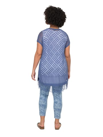 Angel of Style Strickjacke in denimblau