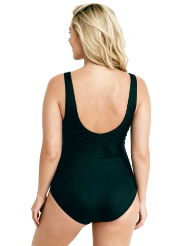 Ulla Popken Badeanzug in vulkangrau