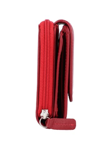 Golden Head Polo Geldbörse RFID Leder 11,5 cm rot