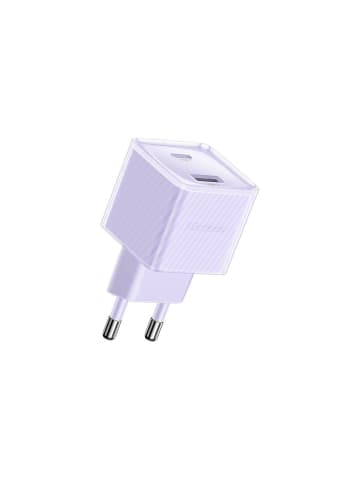 Wisam® 33W Netzladegerät 1x USB 1x USB-C Schnell-Ladegerät lila