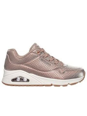 Skechers Damen- Schnürschuhe UNO - DISCO NITE in Braun