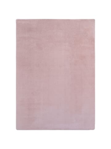 Kurzflor Teppich Joy 1400 Läufer in Rosa