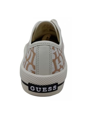 Guess Leinenschuh Carey in Gold