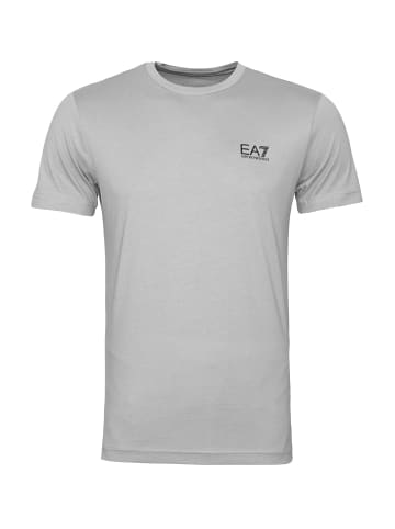 EA7 EA7 Shirt T-SHIRT mit Rundhals-Ausschnitt in hellgrau