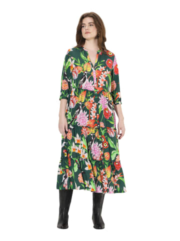 Ulla Popken Kleid in waldgrün